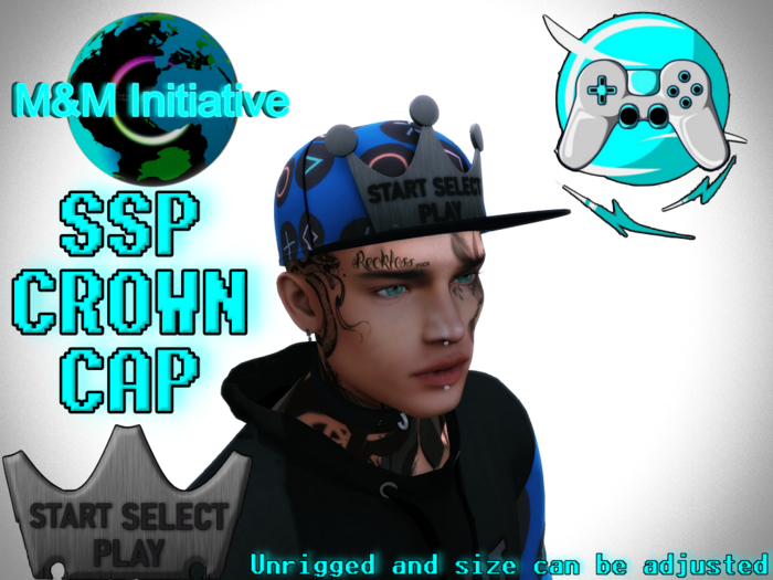 M&M Initiative - Delivery Hud - SSP Crown Cap - Blue
