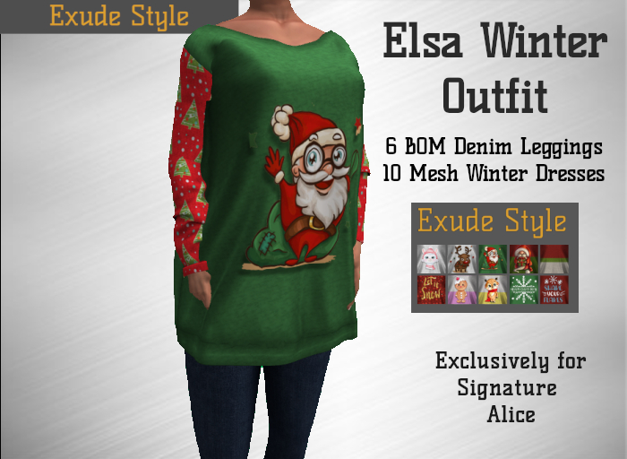 !! Exude Style !! Elsa Winter Outfit for Signature Alice