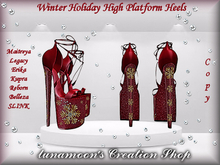 Winter Holiday Heels