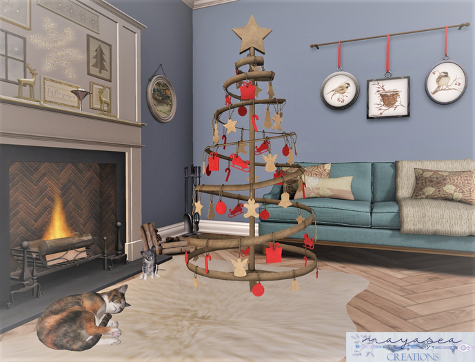 Christmas Wood Tree ♥