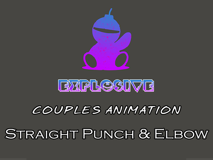 Explosive animation - Straight Punch & Elbow Full Perm