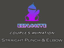 Explosive animation - Straight Punch & Elbow Full Perm