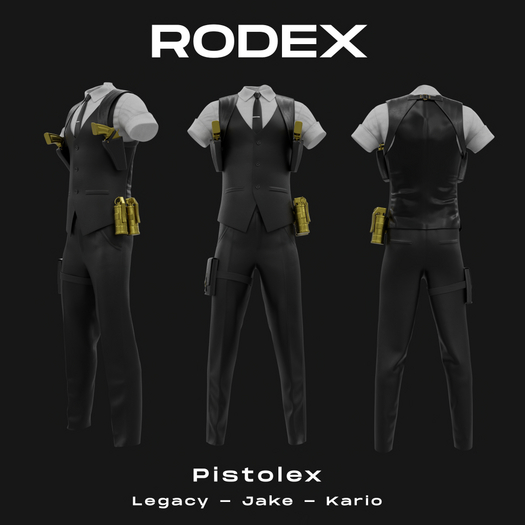 Rodex: Pistolex Shirt Fatpack