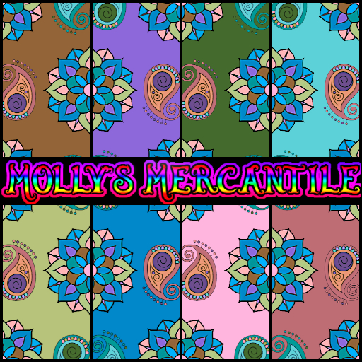 Molly's Mercantile  - TEXTURE - Mandalas N Paisleys
