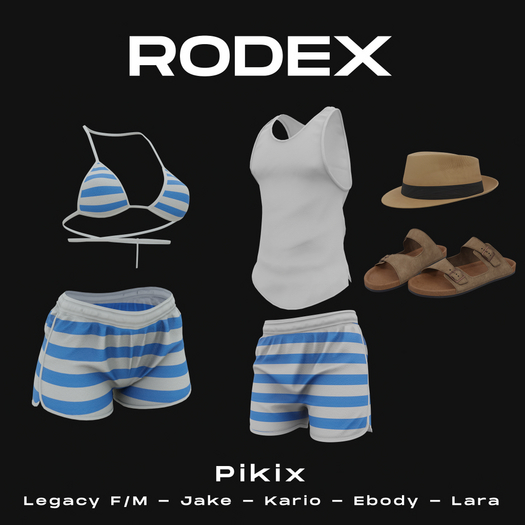 Rodex: Pikix Hat Unrigged Fatpack