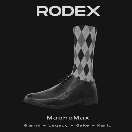 Rodex: MachoMax Shoes Black