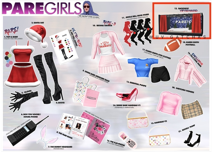 Pare.PAREGIRLS - Backdrop