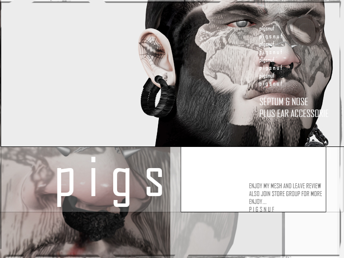 pi g s nu: e a r & septum
