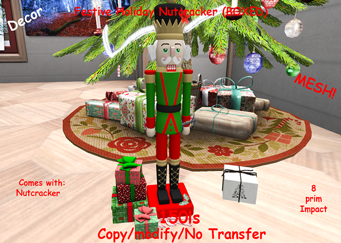 Festive Holiday Nutcracker (BOXED)