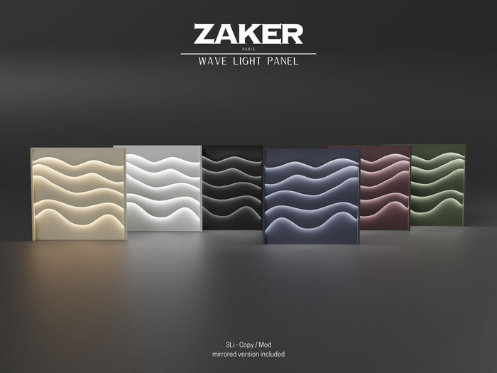 ZAKER : Wave Light Panel FATPACK