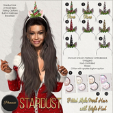 2. :::Phoenix::: Stardust Unicorn Hairbow Pink/Gold (rezz) RARE