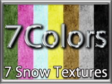 Zoy Texture [ Snow Road 01 ] Seamless - 7 Colors
