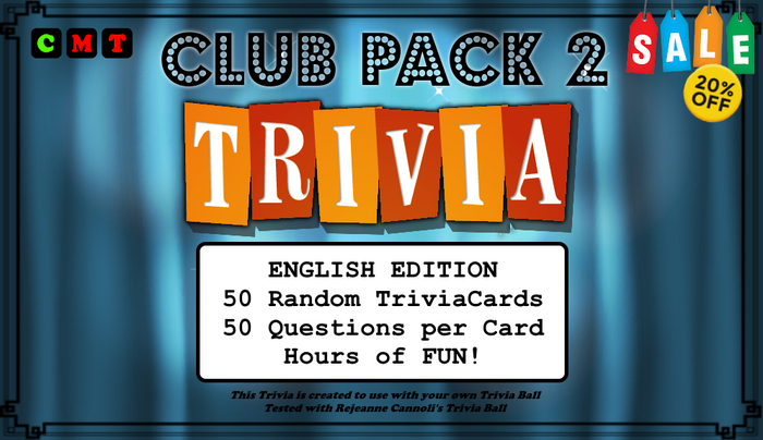 [EPIC Trivia] ClubPack No.2 (ADD ME)
