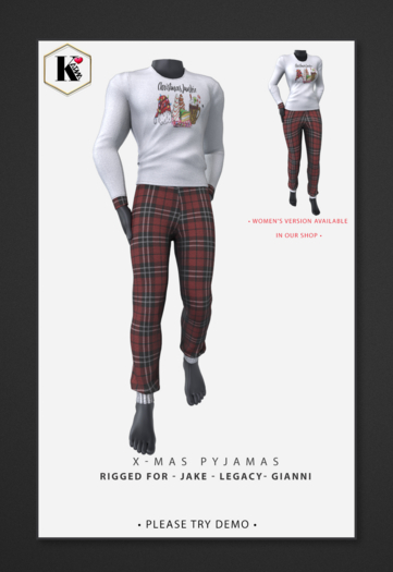 KARNA - Xmas Pyjamas Men Junk
