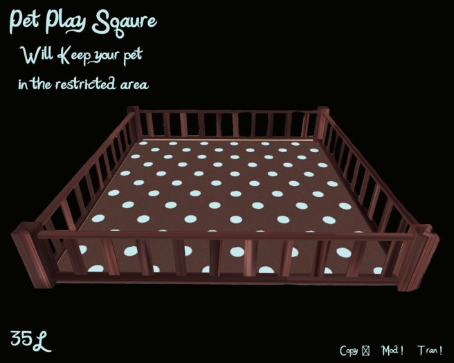 Promise Me - Pet Sqaure Blue