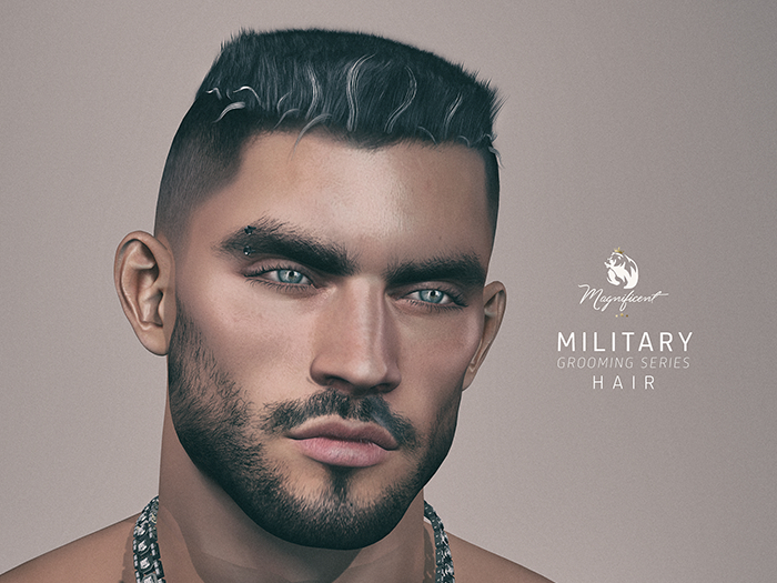 [MAGNIFICENT] DEMO MILITARY - Grooming Hair - FATPACK