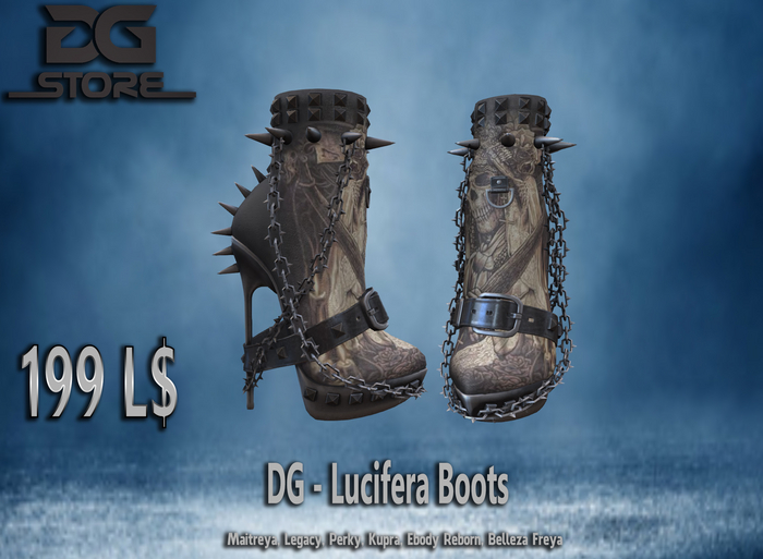 DG - Lucifera Boots - Unpacker