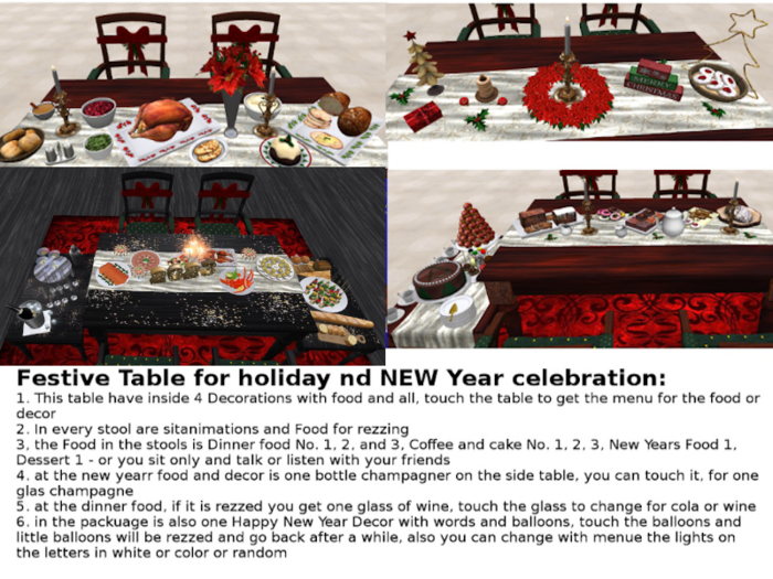 Festive Table with all