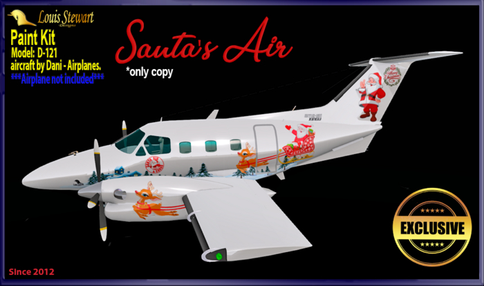 Paint D-121 (Santa's Air)