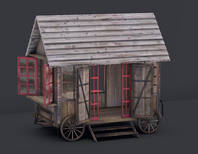 1 [[RH]] HOLIDAY CAFE-Wagon RARE