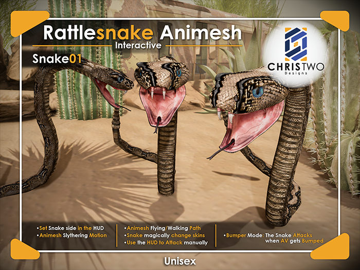 Rattlesnake Animesh - Single 01 - [Chris Two Designs]