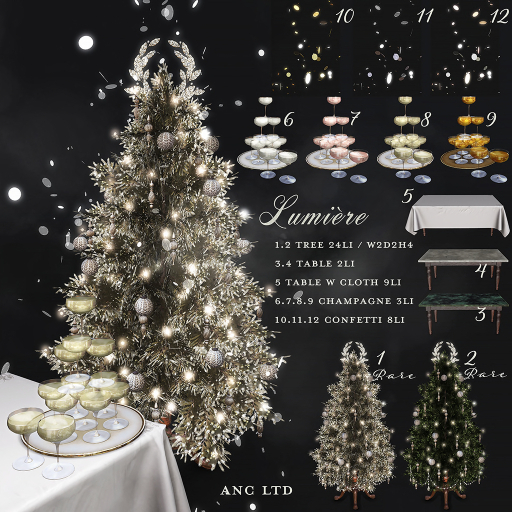 1.{anc} Lumiere / Christmas tree  (24) RARE