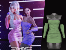 #KLUBB "Natalia" Tube Dress & Sleeves [Blunt]