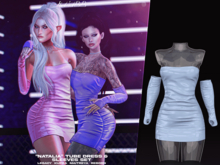 #KLUBB "Natalia" Tube Dress & Sleeves [Varicose]
