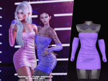 #KLUBB "Natalia" Tube Dress & Sleeves [Vacation]