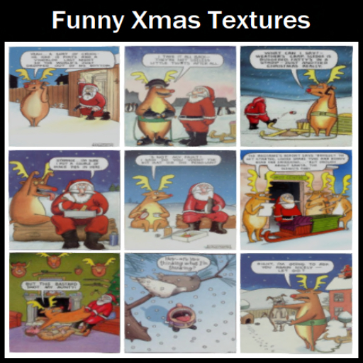 Funny Xmas Textures
