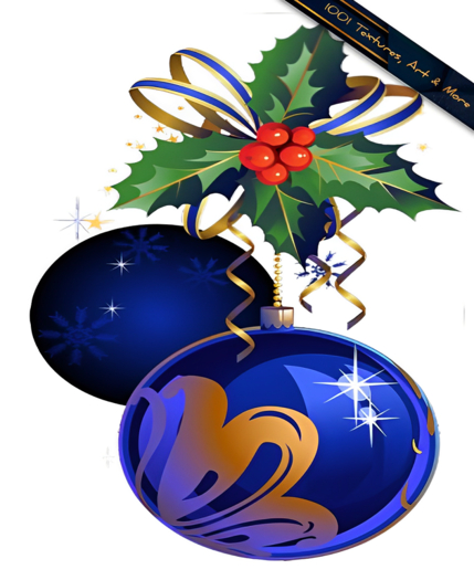 Blue Christmas Ball Alpha Texture - Full Perm