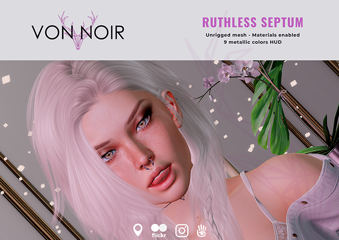 Von Noir - Ruthless Septum Ring