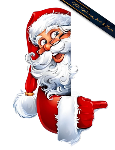 Santa 3 Alpha Texture - Full perm