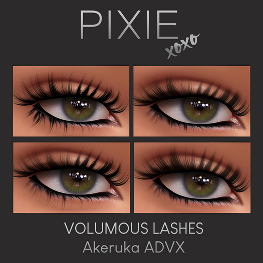 PIXIE // VOLUMOUS LASHES (AKERUKA)