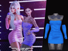 #KLUBB "Natalia" Tube Dress & Sleeves [Pretty Posion]