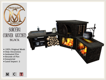[MoonSha] Sorcery Corner Kitchen - Black (Boxed)
