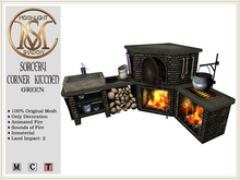 [MoonSha] Sorcery Corner Kitchen - Green (Boxed)