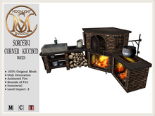 [MoonSha] Sorcery Corner Kitchen - Red (Boxed)