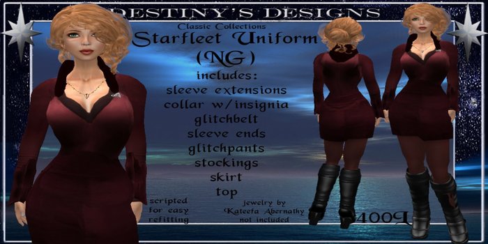 !~DD~! Starfleet Uniform NG