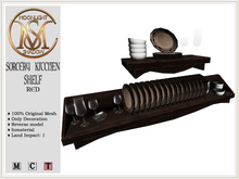 [MoonSha] Sorcery Kitchen Shelf - Red (Boxed)