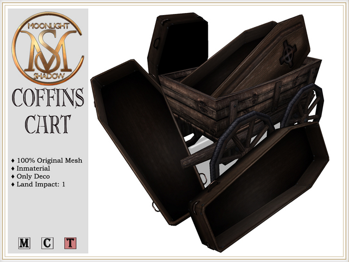 [MoonSha] Coffins Cart (Boxed)
