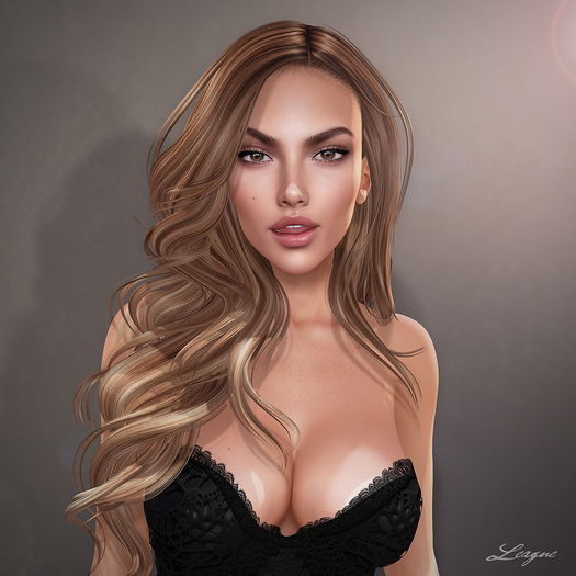 *League* Alessa - Lelutka Applier - Suntan