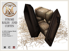 [MoonSha] Straw Bales & Coffin (Boxed)