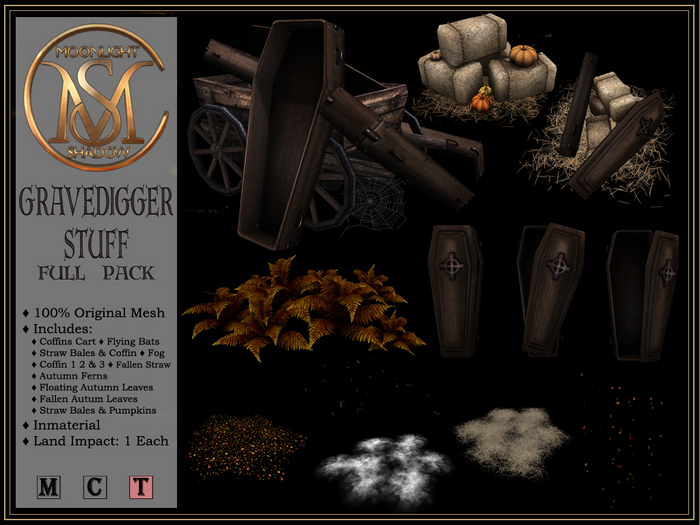[MoonSha] Gravedigger Stuff - FULL PACK (Boxed)