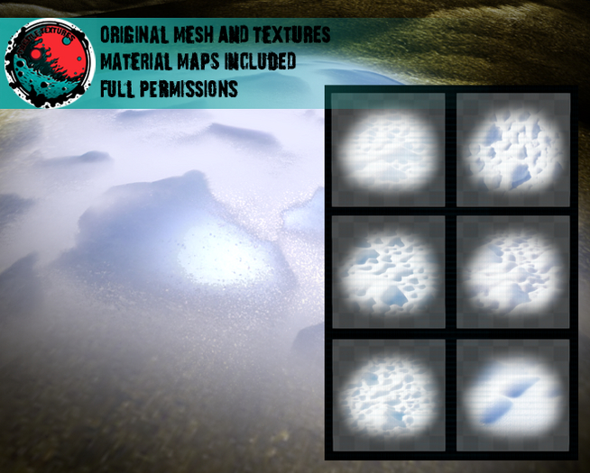 ::T:: Materials Texture: Glimmer Snow Patch Kit FP (20% off)