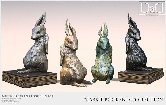 DaD - Rabbit Bookend Collection