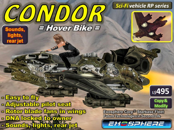 Hover Bike - Condor