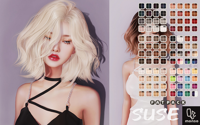 [monso] Suse Hair /Fatpack