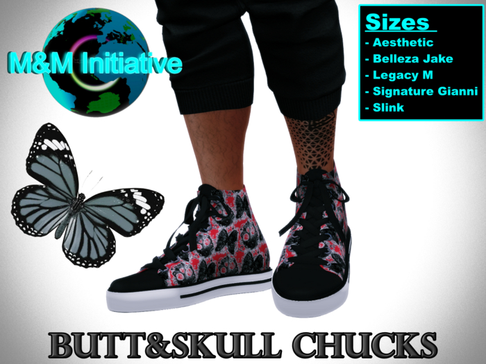 M&M Initiative - Delivery Hud - Butt&Skull Chucks -  red