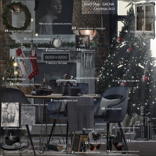 1. DON'T DUP FIREPLACE EPIC RARE -rezz & open  EPIC RARE